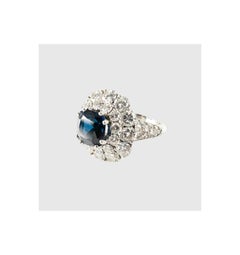 Mauboussin Sapphire and Diamonds Vintage Ring