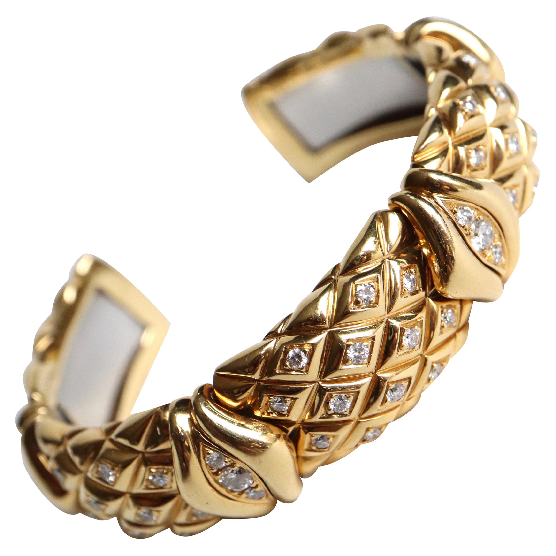 Mauboussin Bracelets - 18 For Sale at 1stDibs | simple gold bracelet