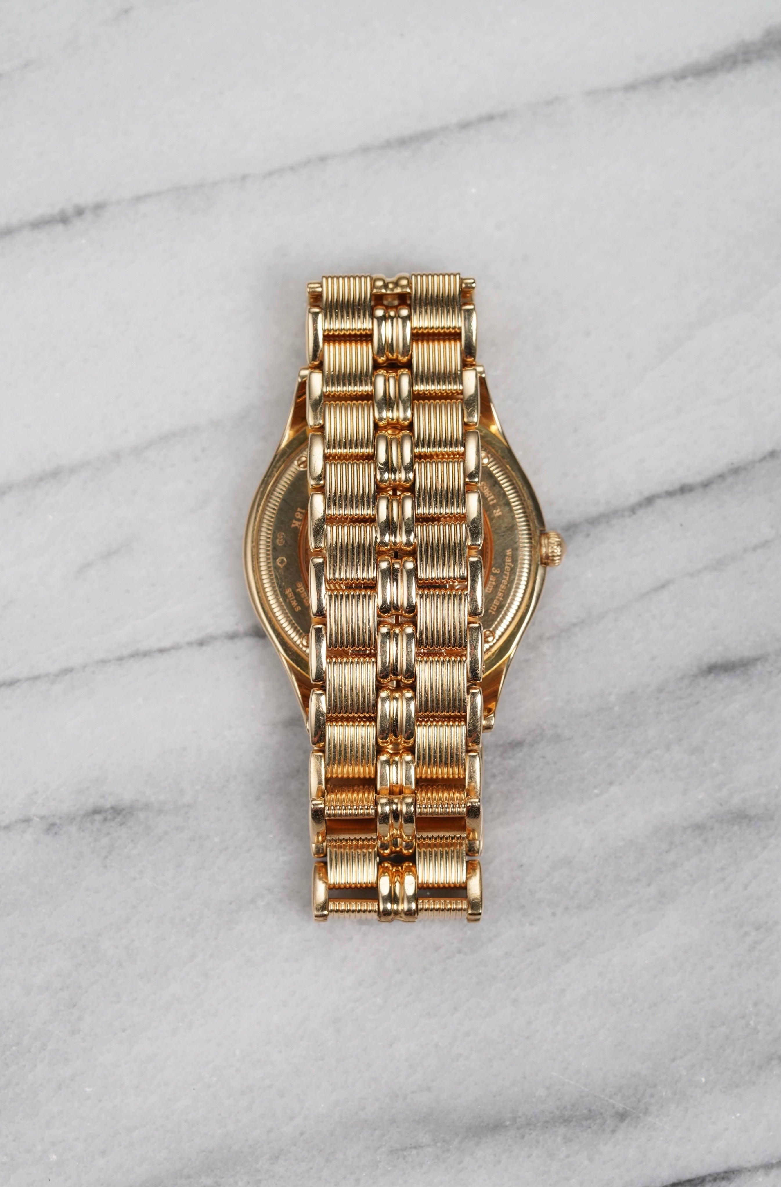 Reloj Mauboussin Esqueleto de oro amarillo de 18 quilates, años 2000 en Bueno estado para la venta en New York, NY