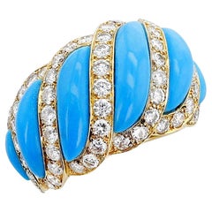 Mauboussin, bague française, 18 carats
