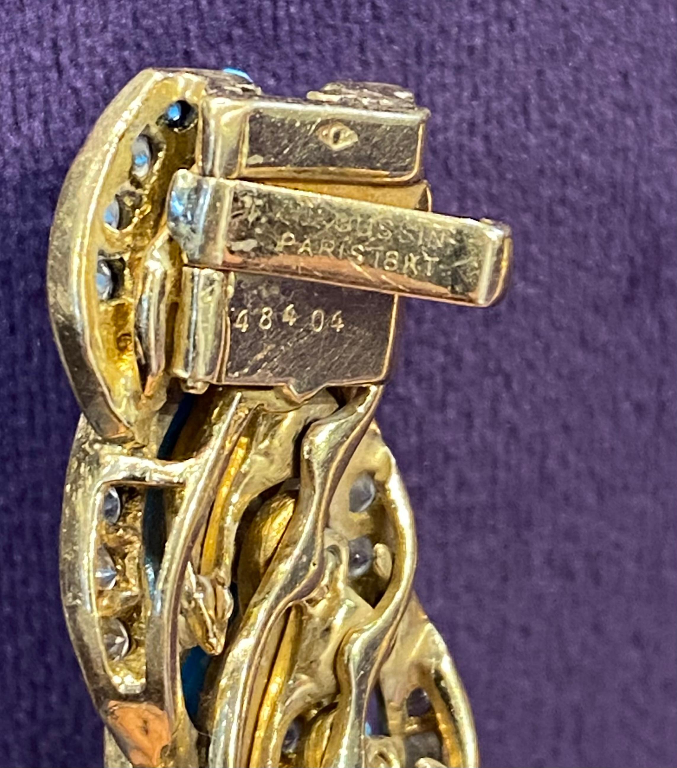 Mauboussin Türkis & Diamant Halskette & Ring Set 8