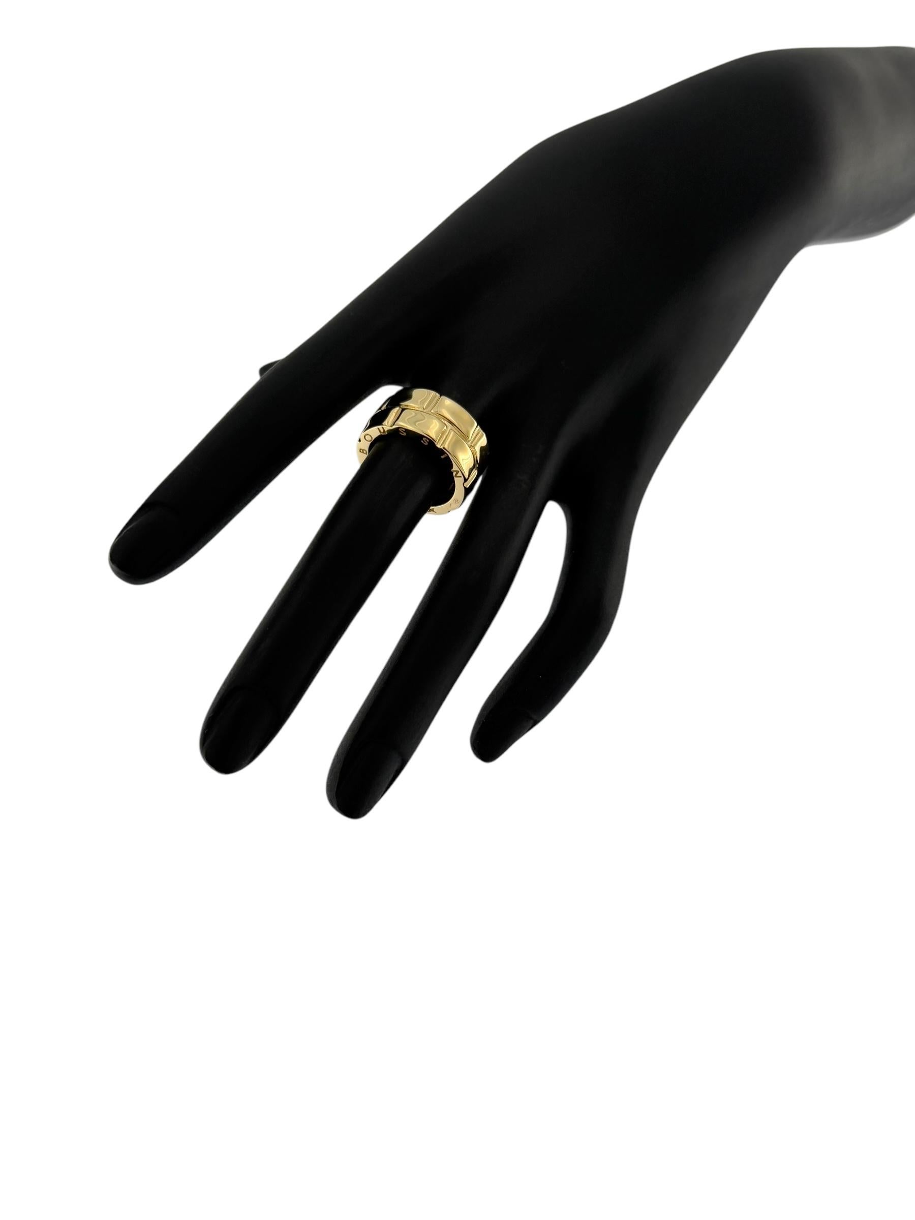 The Mauboussin Love of My Life Ring is a timeless symbol of devotion and elegance, exquisitely crafted from 18kt yellow gold. Designed with Mauboussin’s signature artistry, this ring embodies the essence of love and commitment through its refined