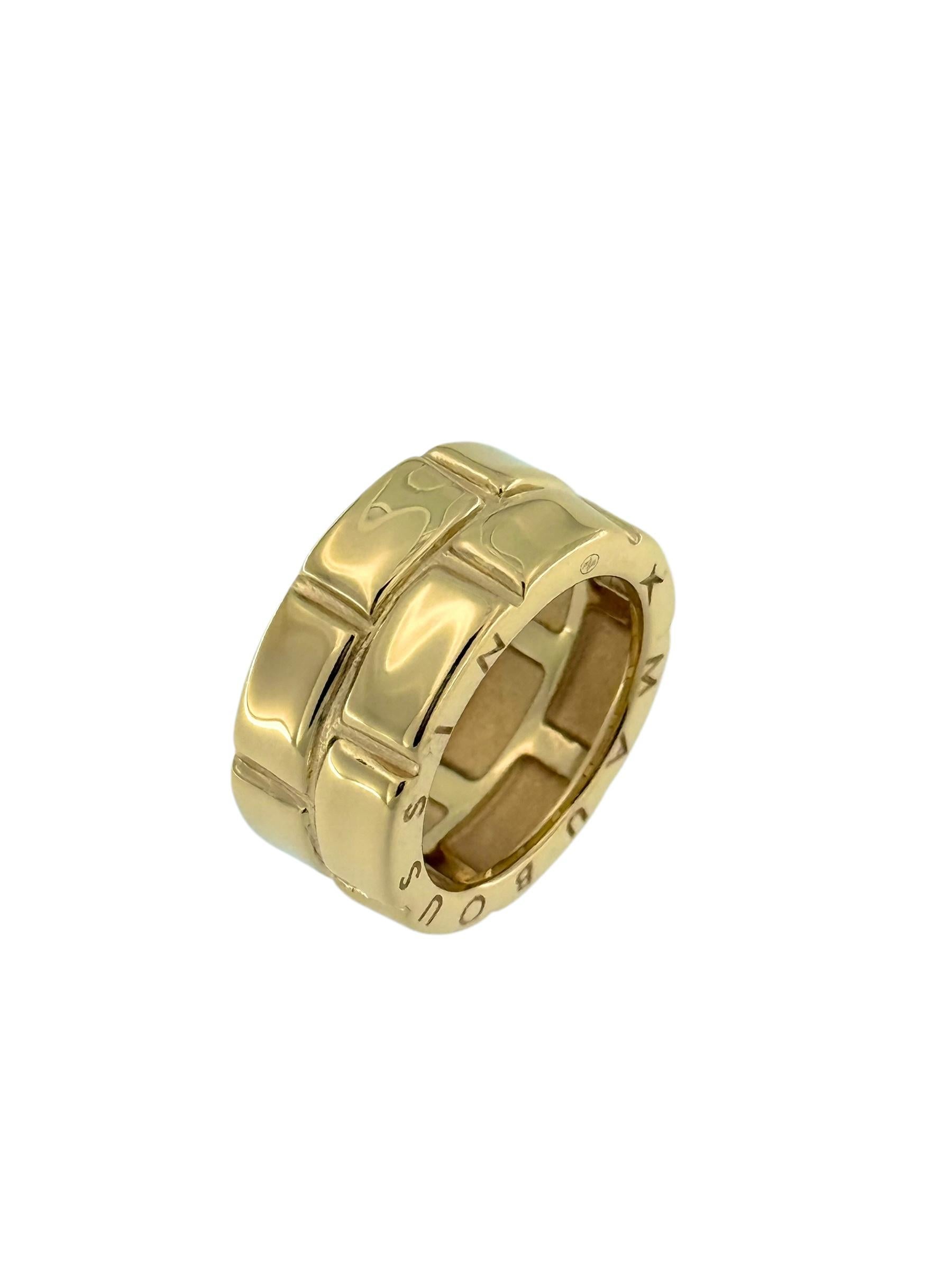 Mauboussin Yellow Gold Love of My Life Ring For Sale 2