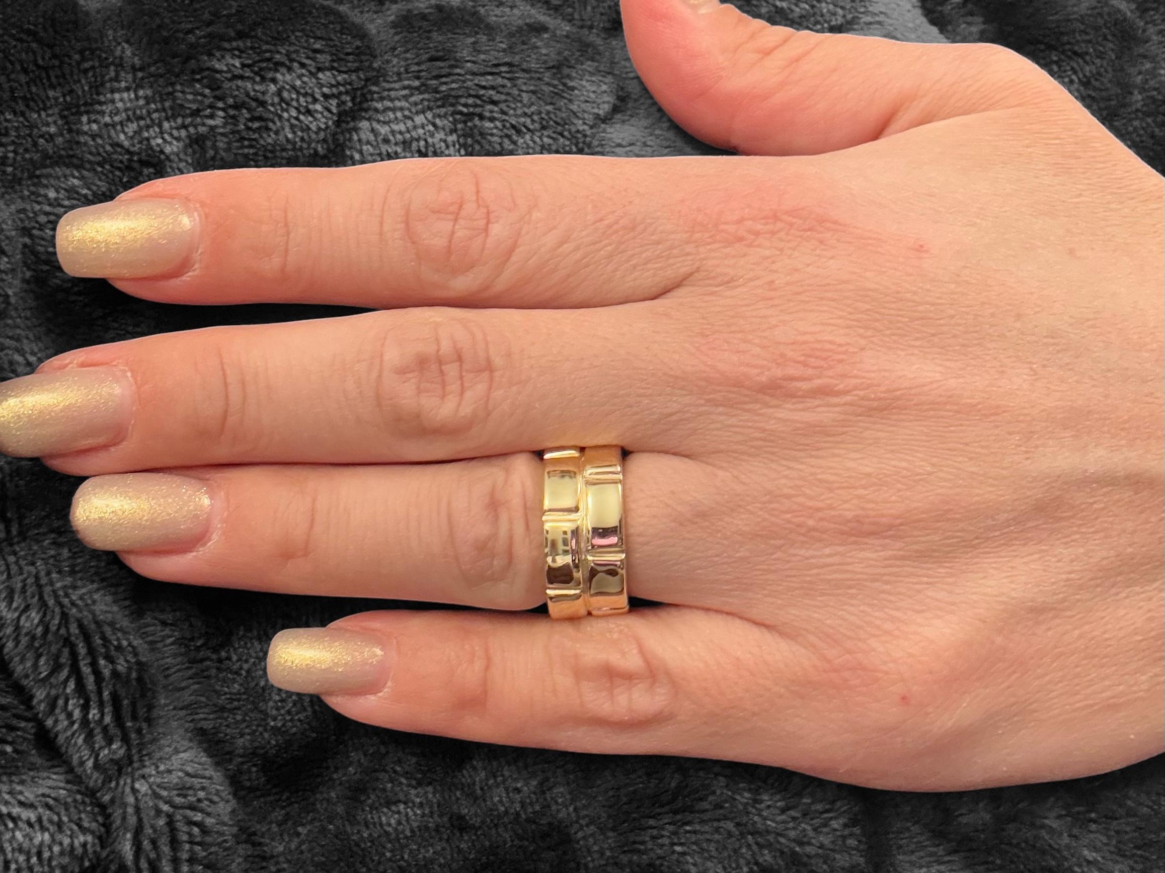 Mauboussin Yellow Gold Love of My Life Ring For Sale 3