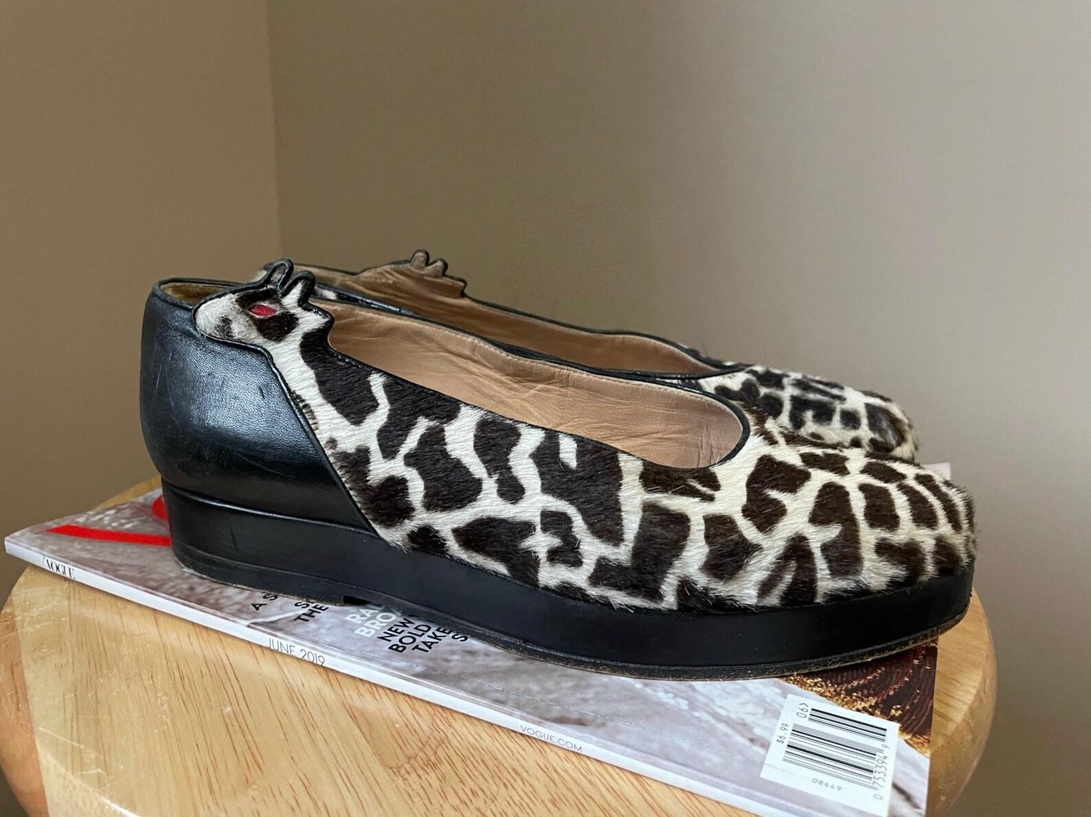 Maud Frizon Platform Flats, Circa 1980s In Excellent Condition For Sale In Brooklyn, NY