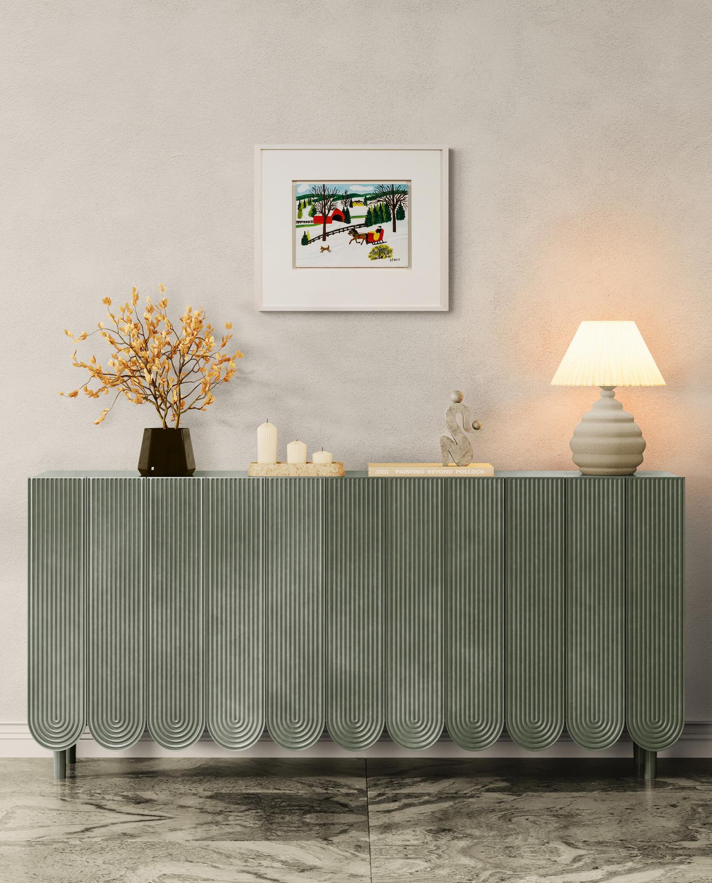 Schlitten im Winter mit Hund - figurativ, Außenseiterkunst, Öl auf Biberpappe im Angebot 5