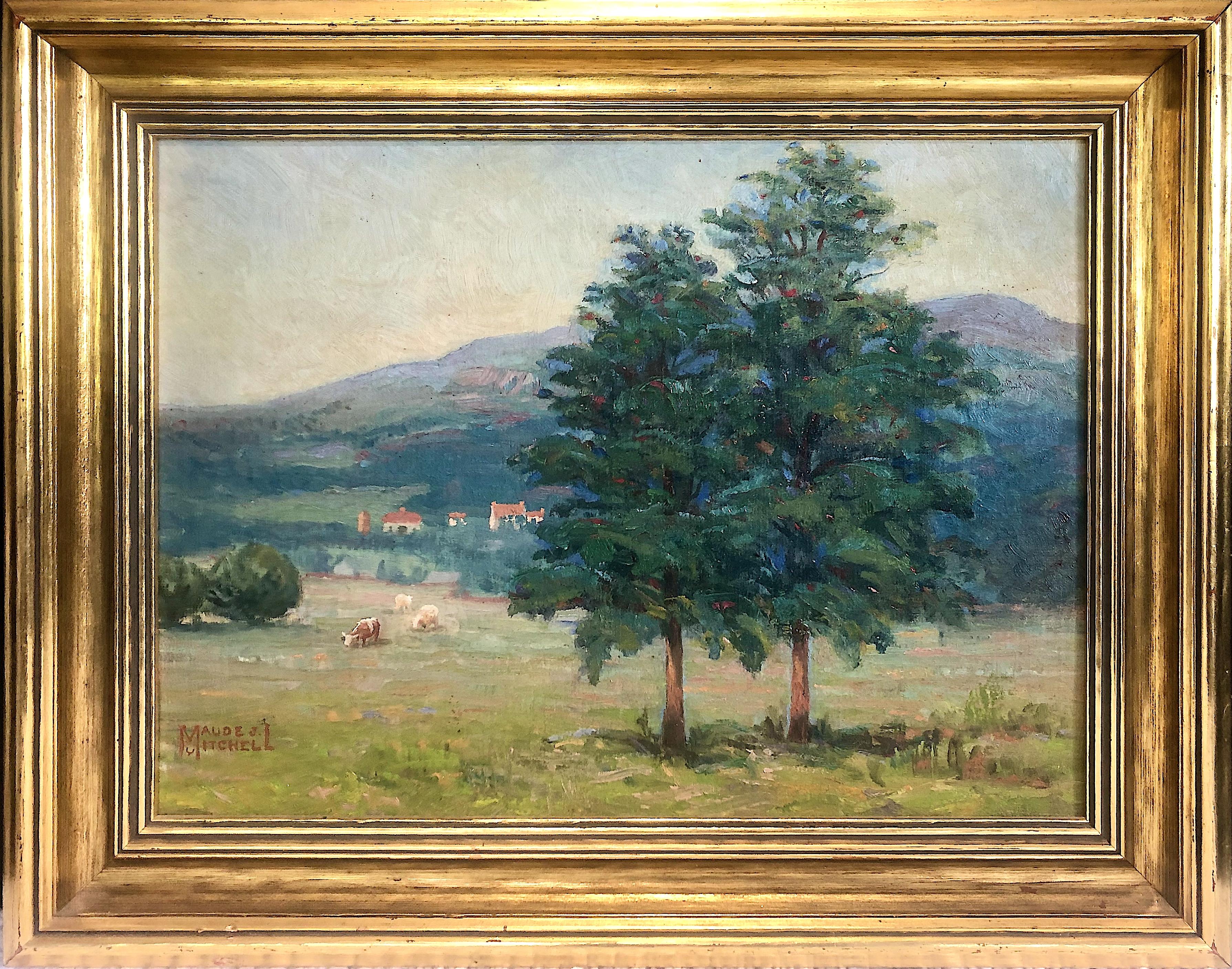 Kansas Farmland Plein Air Landscape