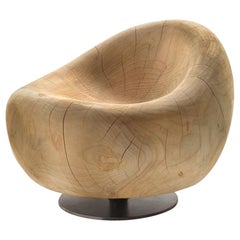 Maui, Lounge Cedar Chair, Designed by Terry Dwan, Made in Italy