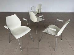 Maui Dining or Office Chairs by Vico Magistretti for Kartell - Set of 4