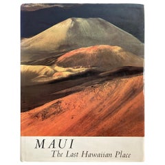 "Maui The Last Hawaiian Place" Wenkham, Robert Coffee Table Book