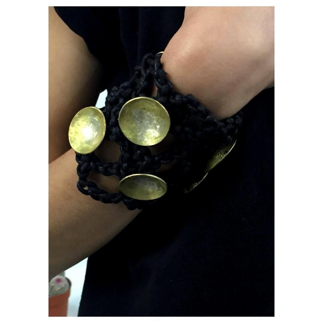 A statement cuff with show-stopping accents that commands attention, this unique piece is also part of the collection My Alter Ego. Cuff Raven is definitely an absolute must-have that needs to be part of your jewelry collection. The cuff is made of