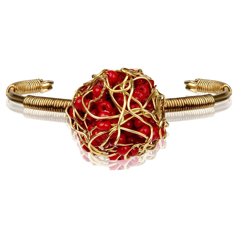 Mauke V Jewelry My Treasure Bracelet Seductive Red For Sale at 1stDibs
