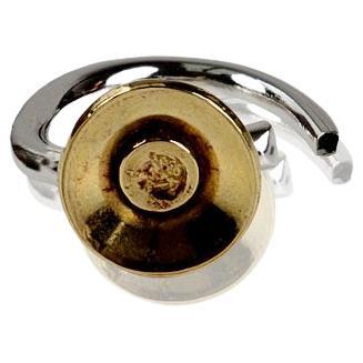 For Sale:  MAUKE V JEWELRY Sterling Silver Ring With Brass