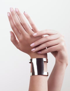 MAUKE V JEWELRY Sterling Silver Statement Cuff with Shiny Finish