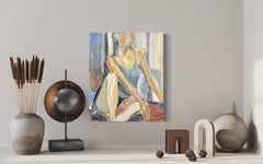 "Modella alla finestra" di Maura Petersen - Una splendida figura di donna impressionista