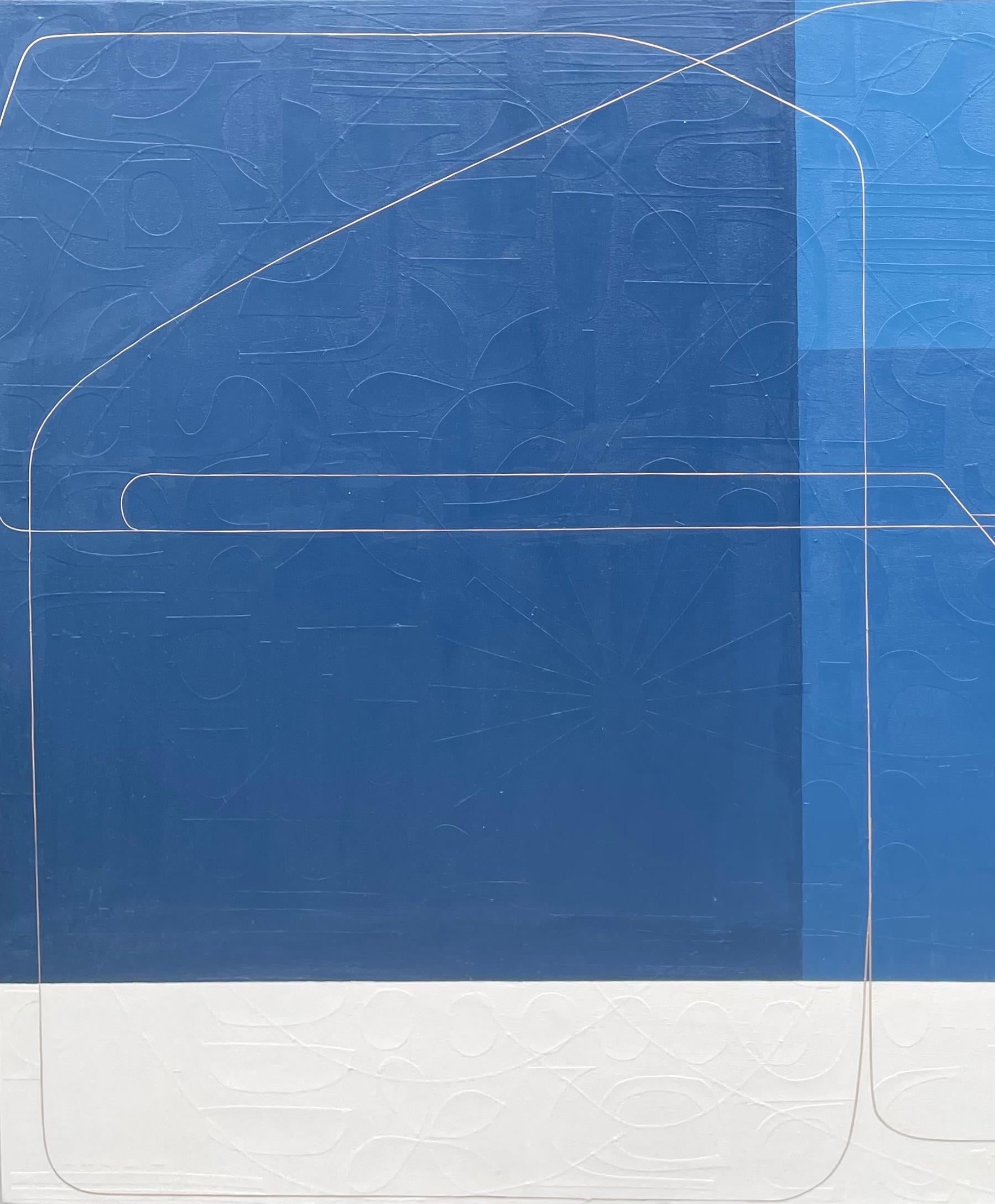 Aquarium – Painting von Maura Segal