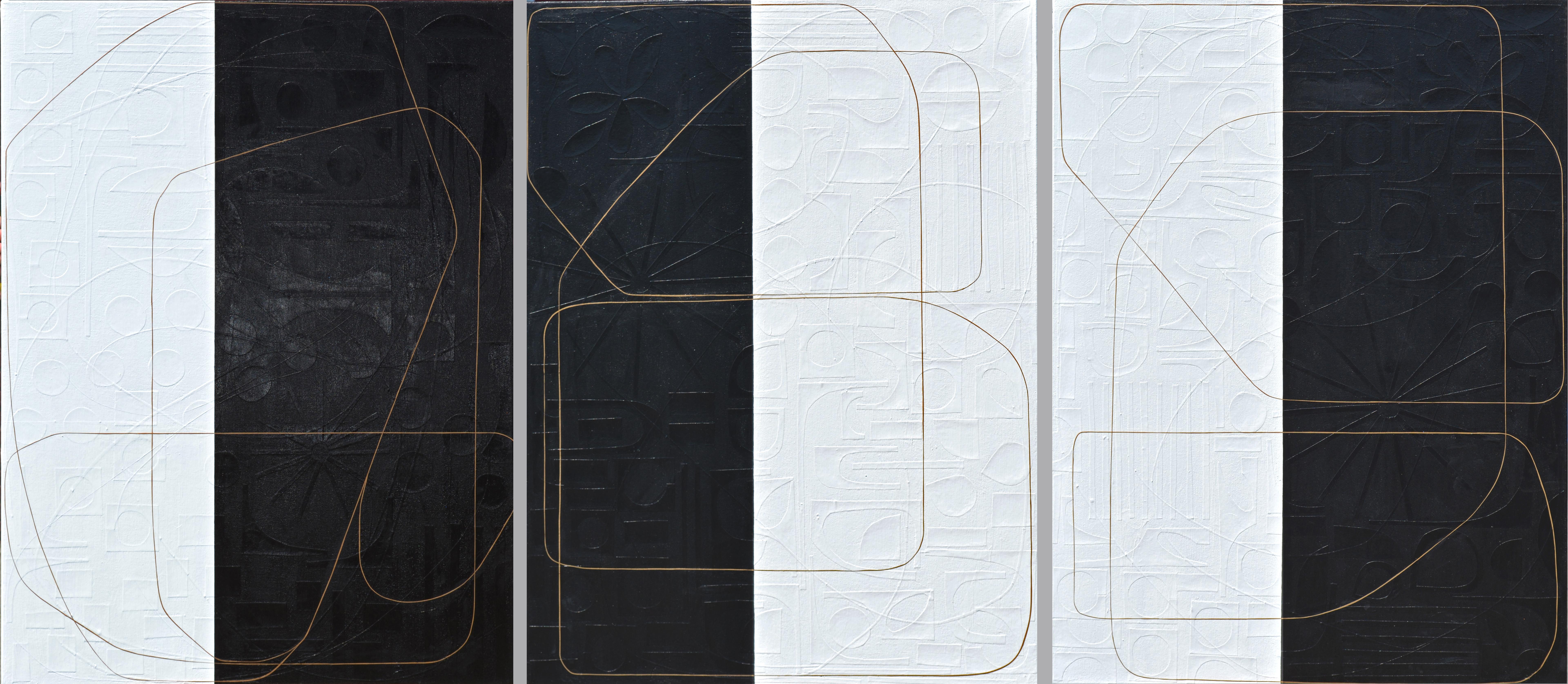 Abstract Painting di Maura Segal - Metropolitana 1, 2, 3