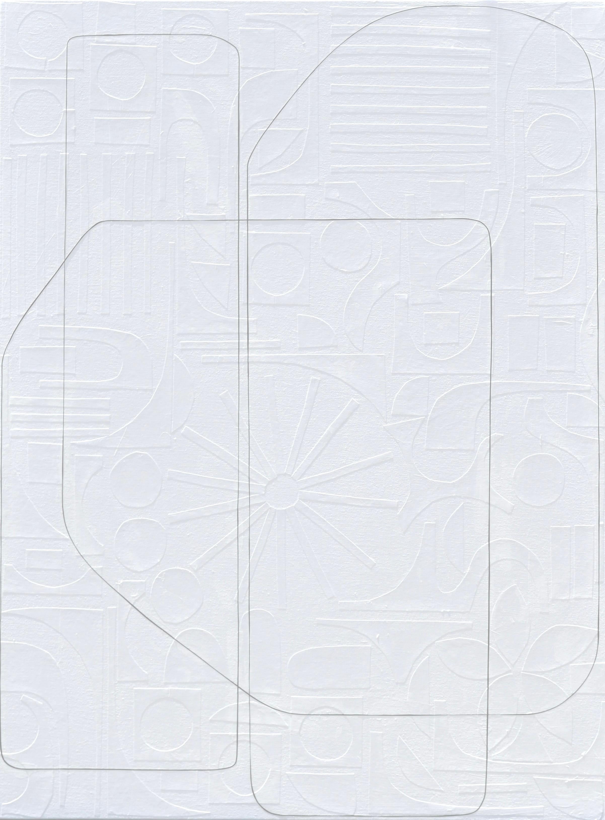 Maura Segal Abstract Painting – Taxi I