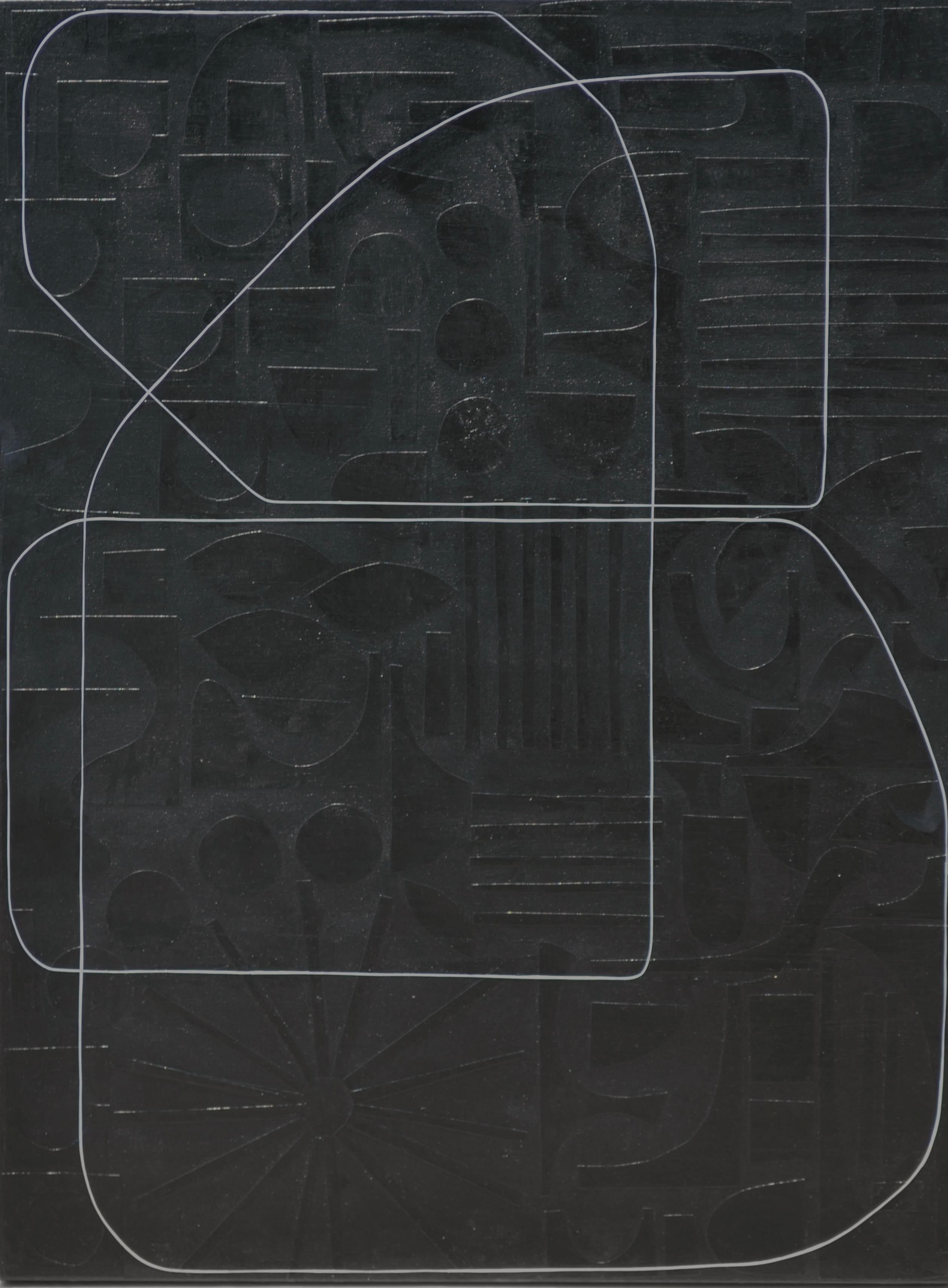 Maura Segal Abstract Painting - Taxi II