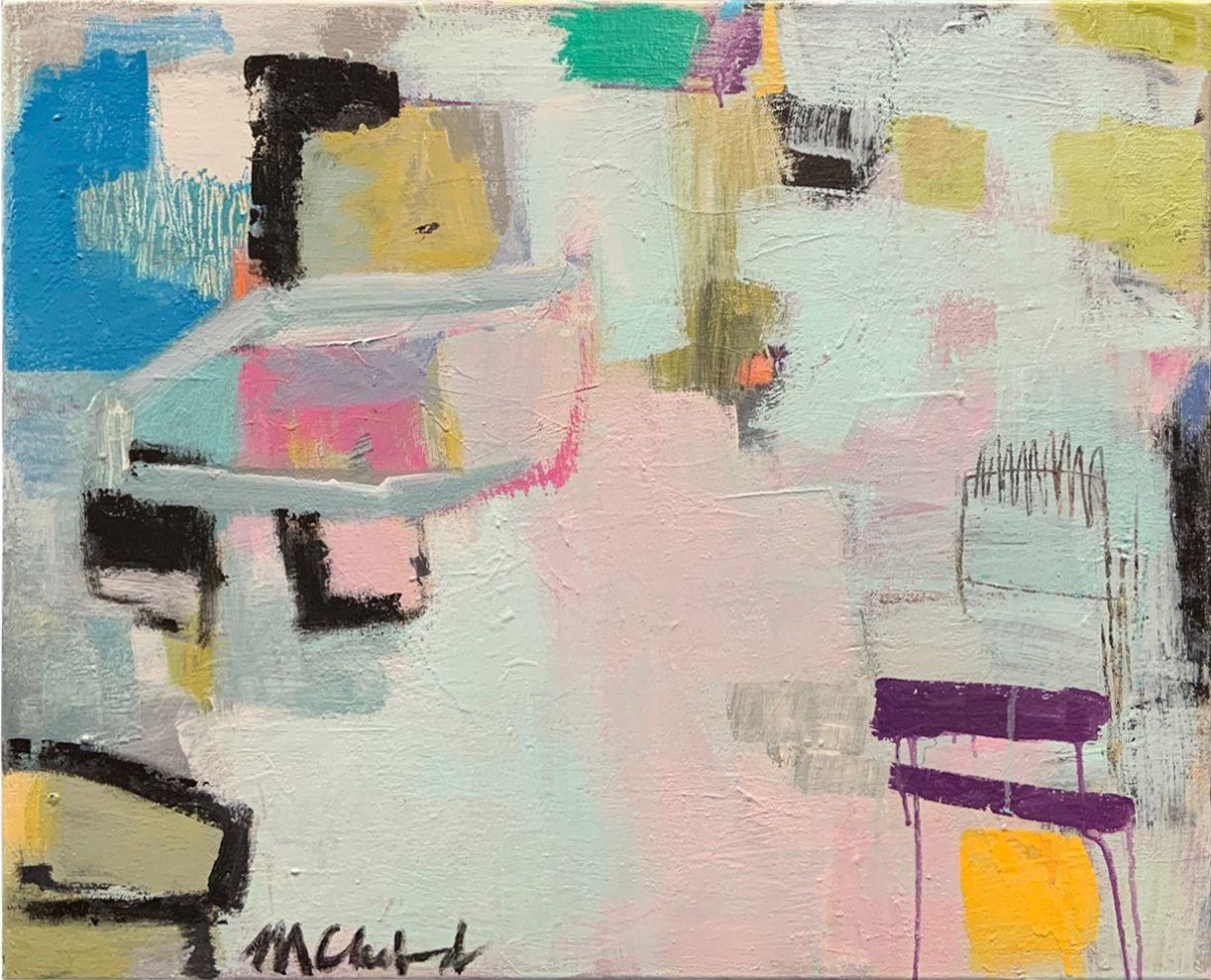 Maureen Chatfield Abstract Painting - Parfait