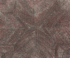 ""Kapi Tjukurrpa- Kalipinypa" Aborigine-Gemälde von Maureen Poulson Napangardi