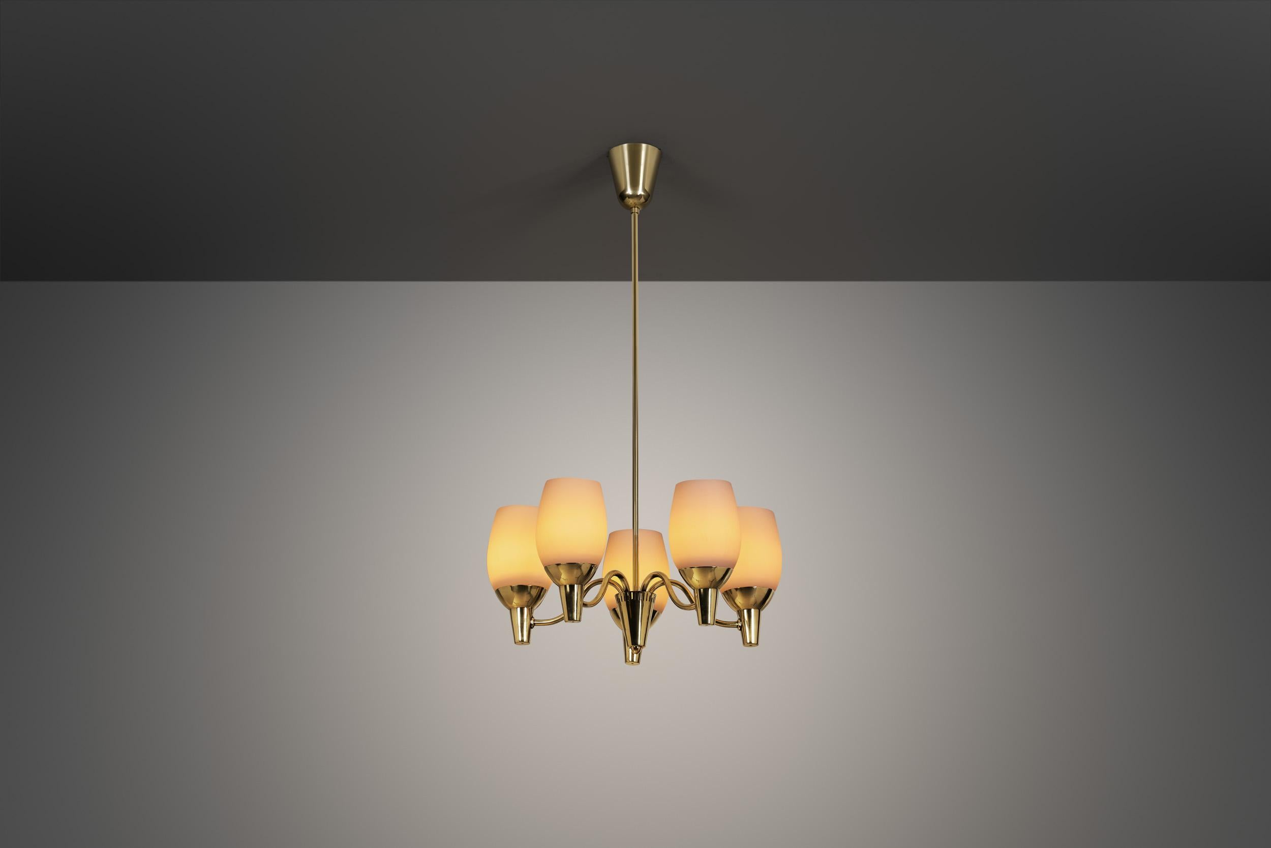 Metà XX secolo Lampadario 