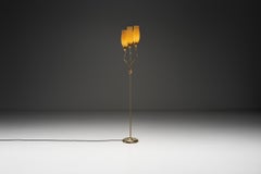 Mauri Almari Model "62046" Floor Lamp for Idman, Finland 1950s