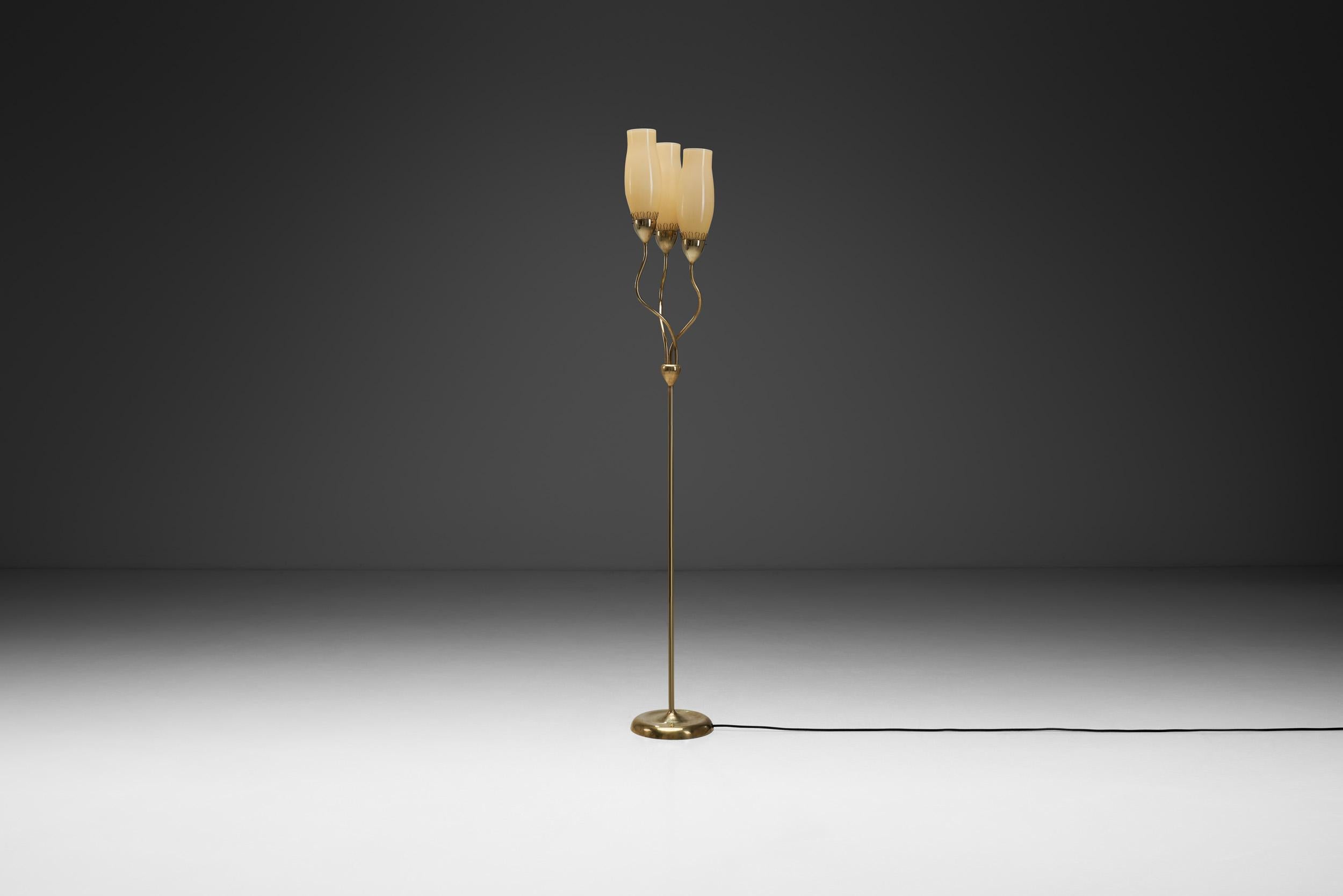 Laiton Lampadaire modèle 