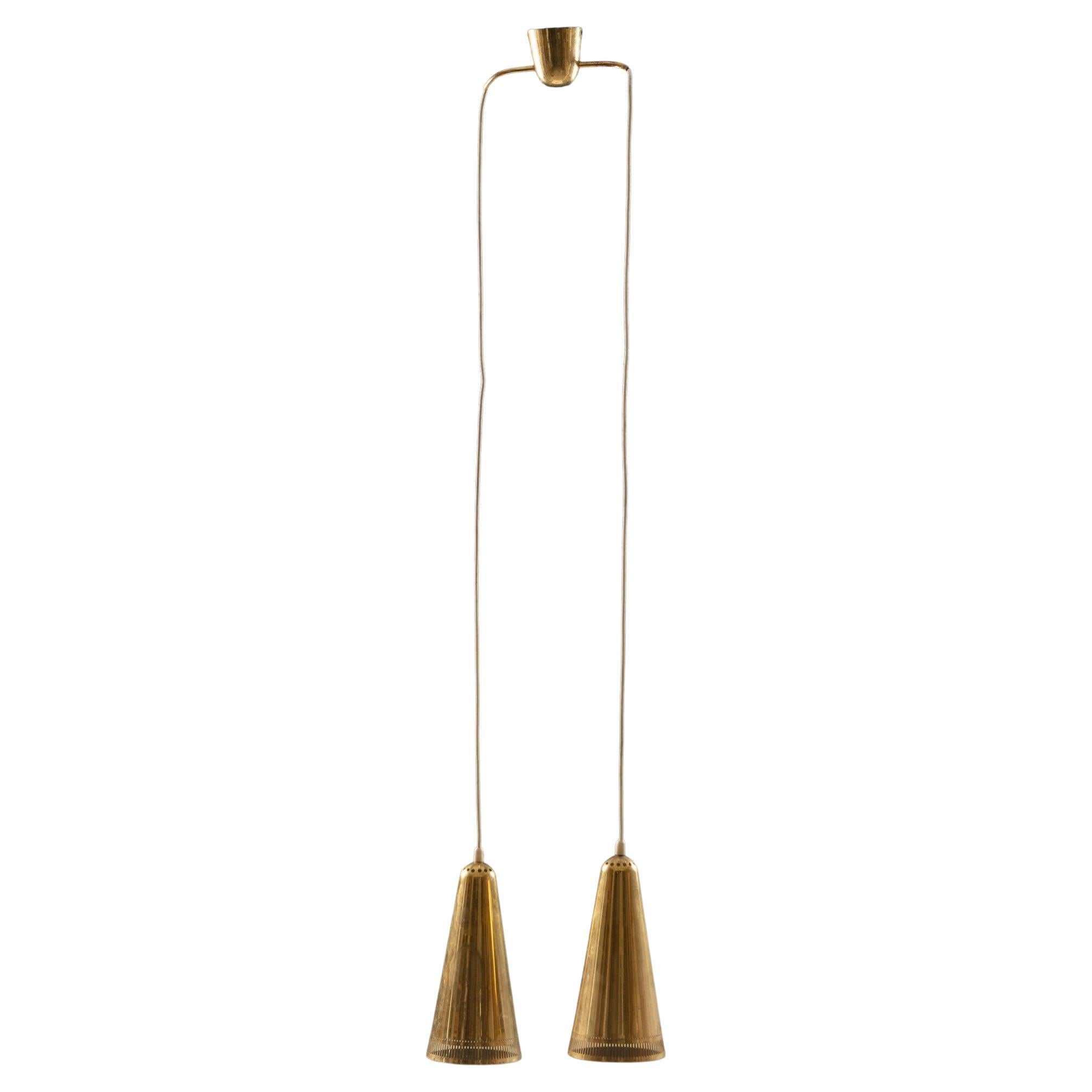 Mauri Almari, Rare Ceiling Light, Itsu, Finland 1950s.