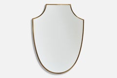 Lampada da parete Mauri Almari, Ottone, Vetro, Finlandia, anni '50