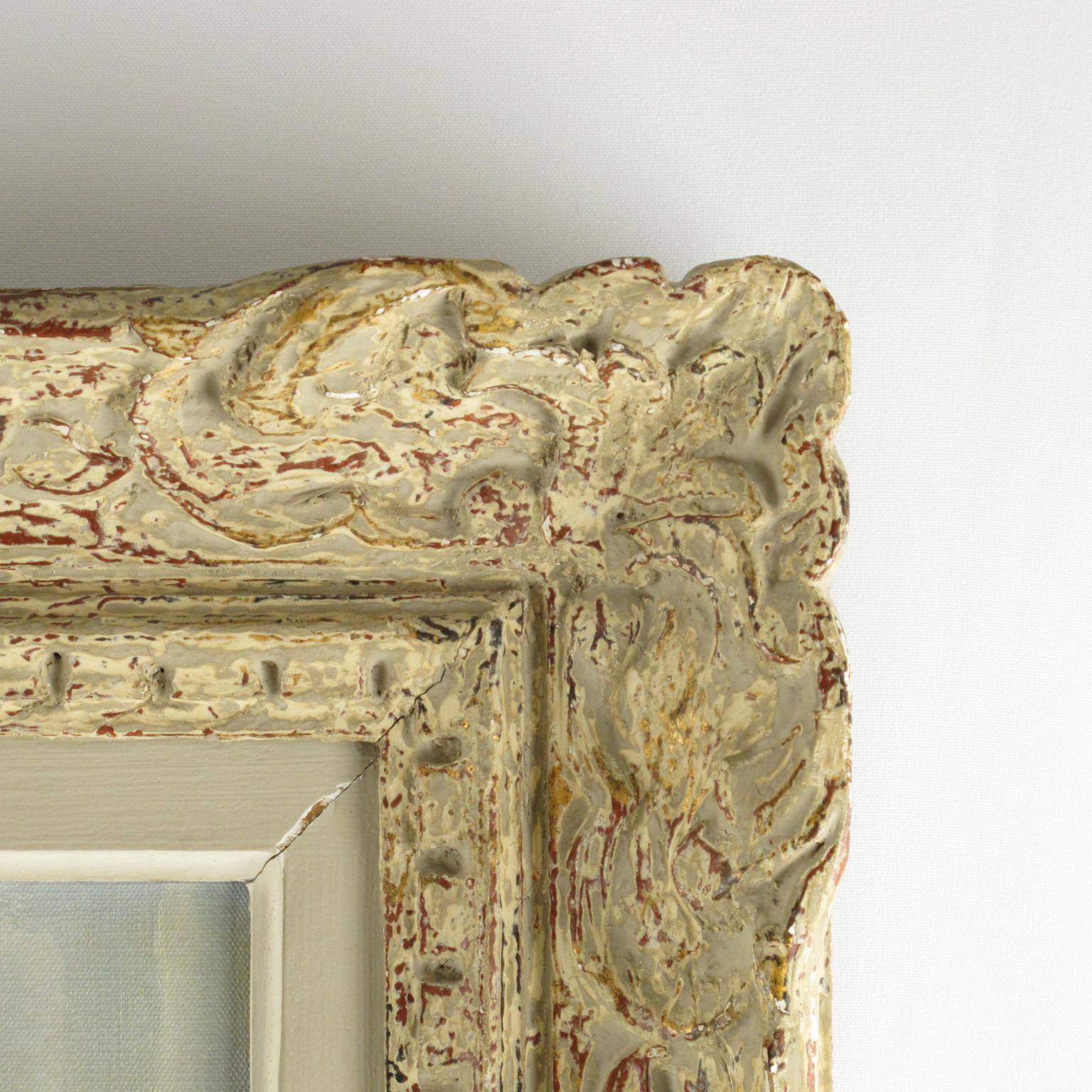 La robe bleue de la jeune femme Huile sur toile de Maurice Ehlinger en vente 5