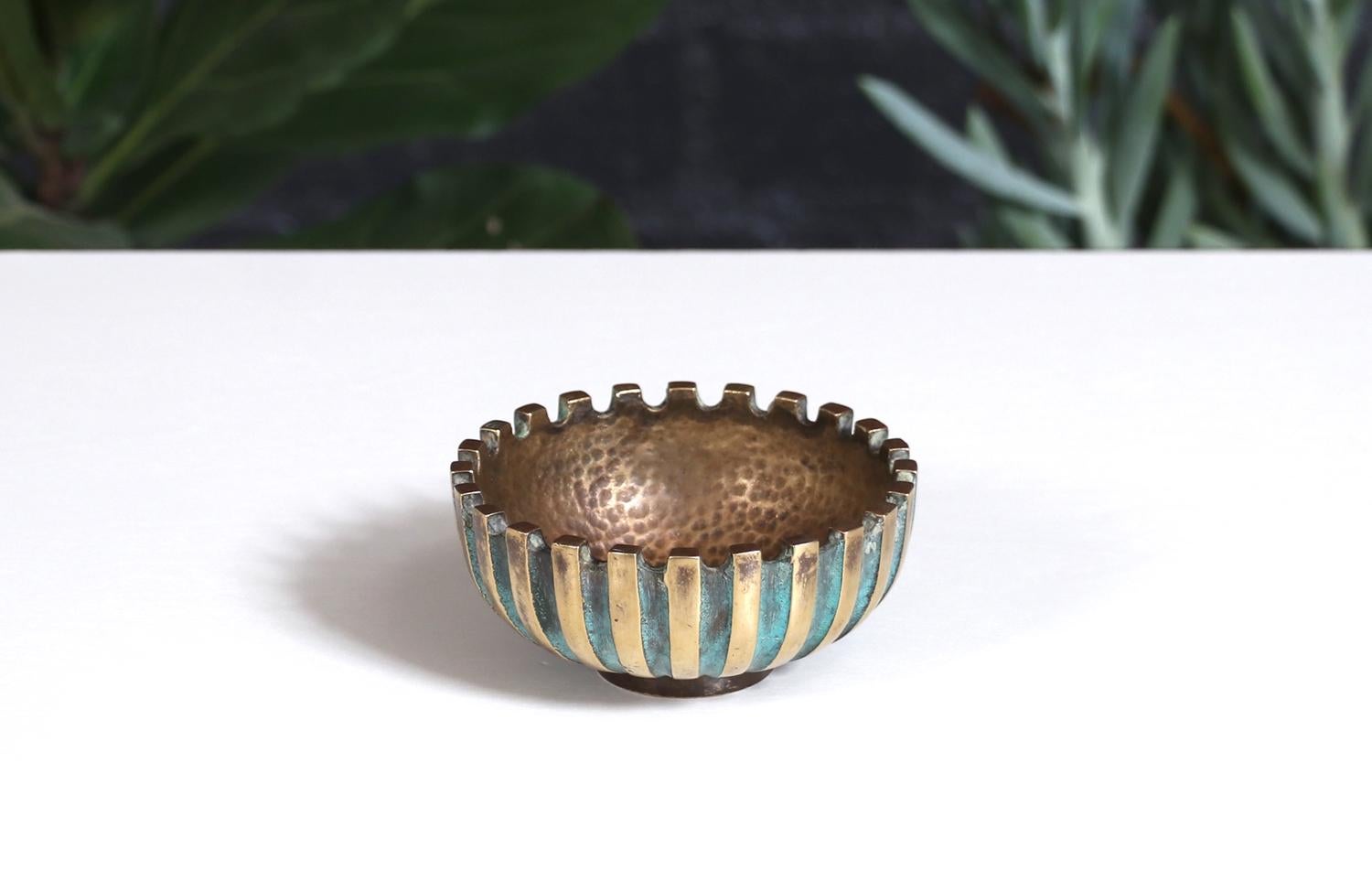 Mid-Century Modern Maurice Ascalon Bronze Ashtray for Pal-Bell