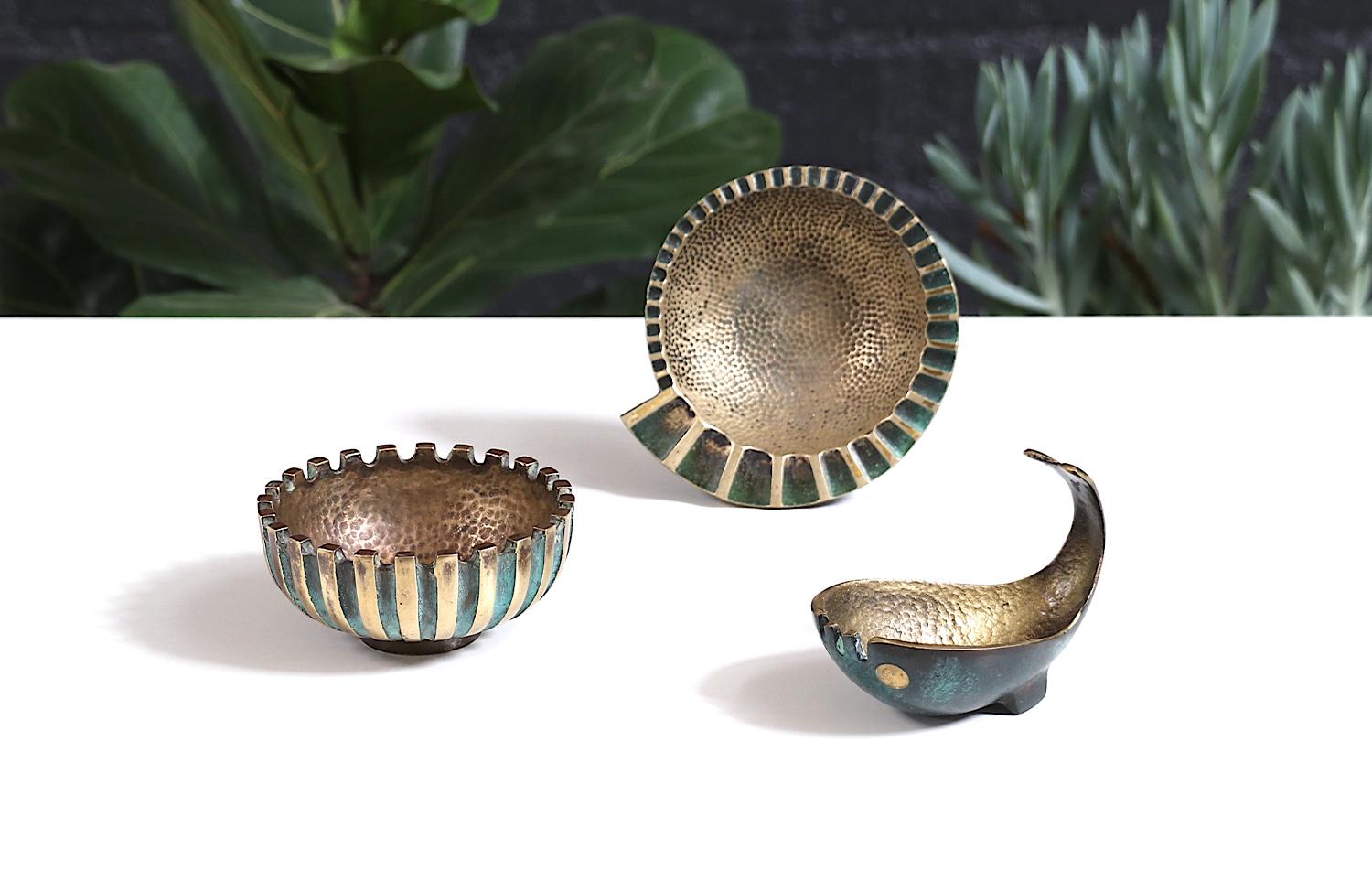 Maurice Ascalon Bronze Shell Ashtray for Pal-Bell 2