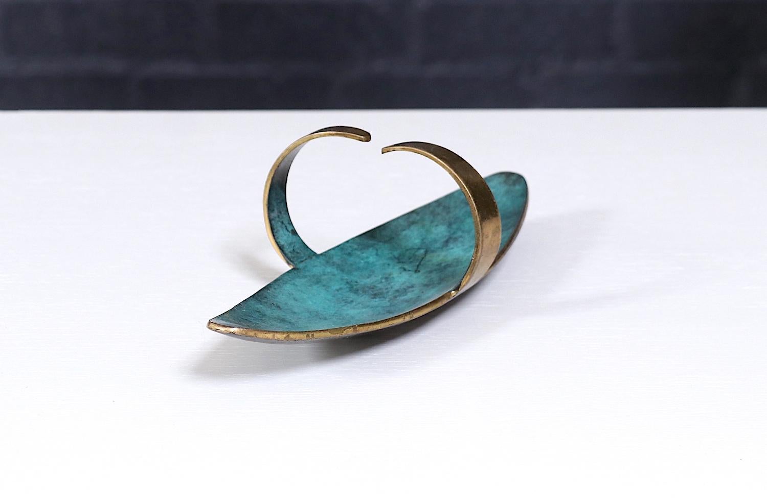 Mid-Century Modern Maurice Ascalon Bronze Tray Bowl for Pal-Bell