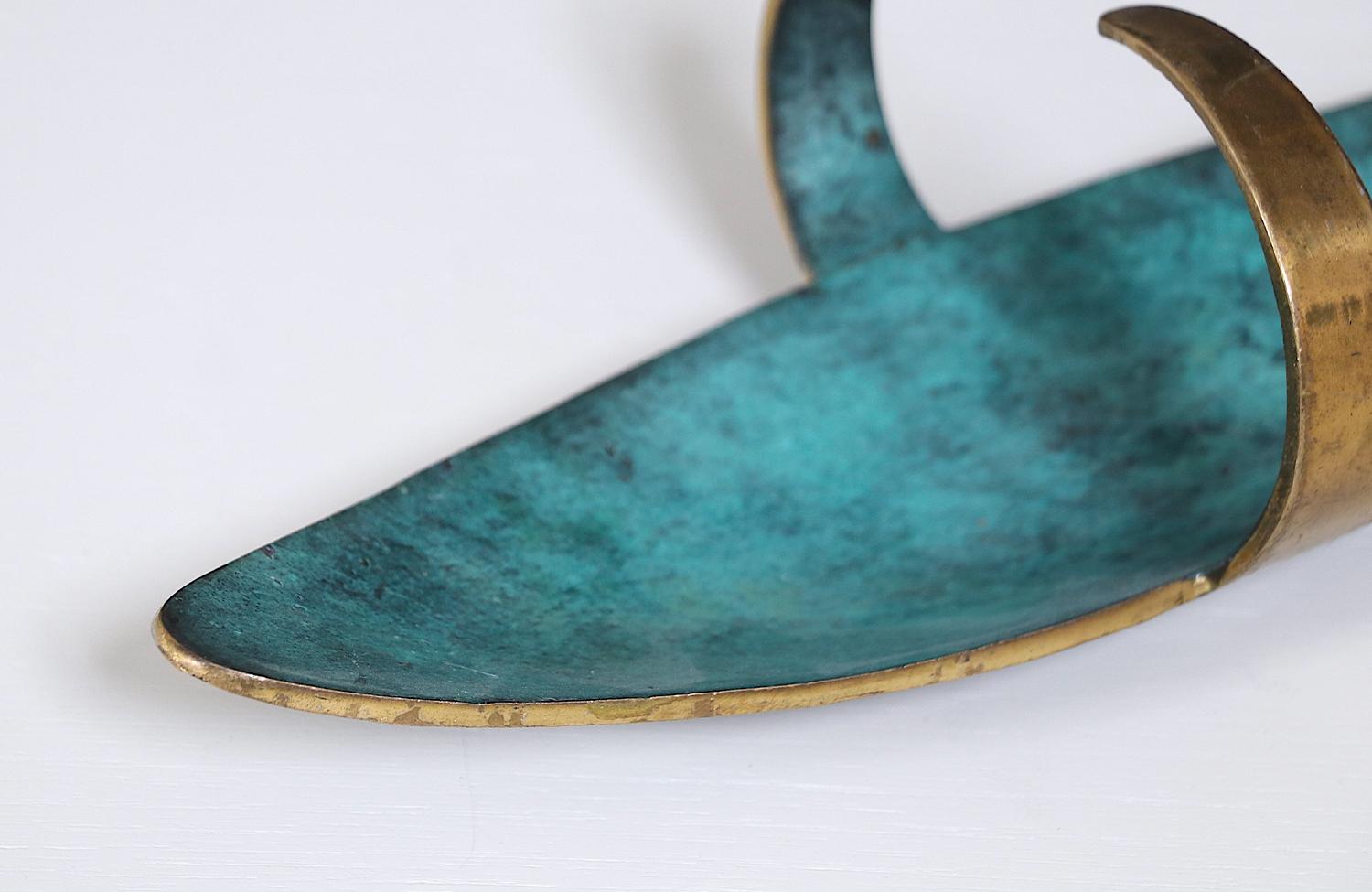 Mid-20th Century Maurice Ascalon Bronze Tray Bowl for Pal-Bell