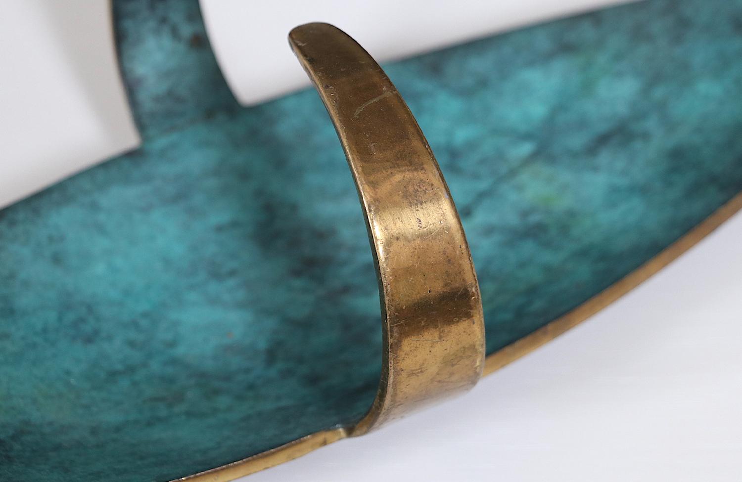 Maurice Ascalon Bronze Tray Bowl for Pal-Bell 1