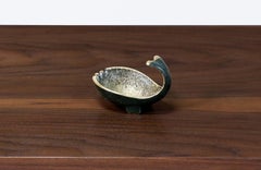 Cendrier de baleine en bronze Maurice Ascalon pour Pal-Bell Co.