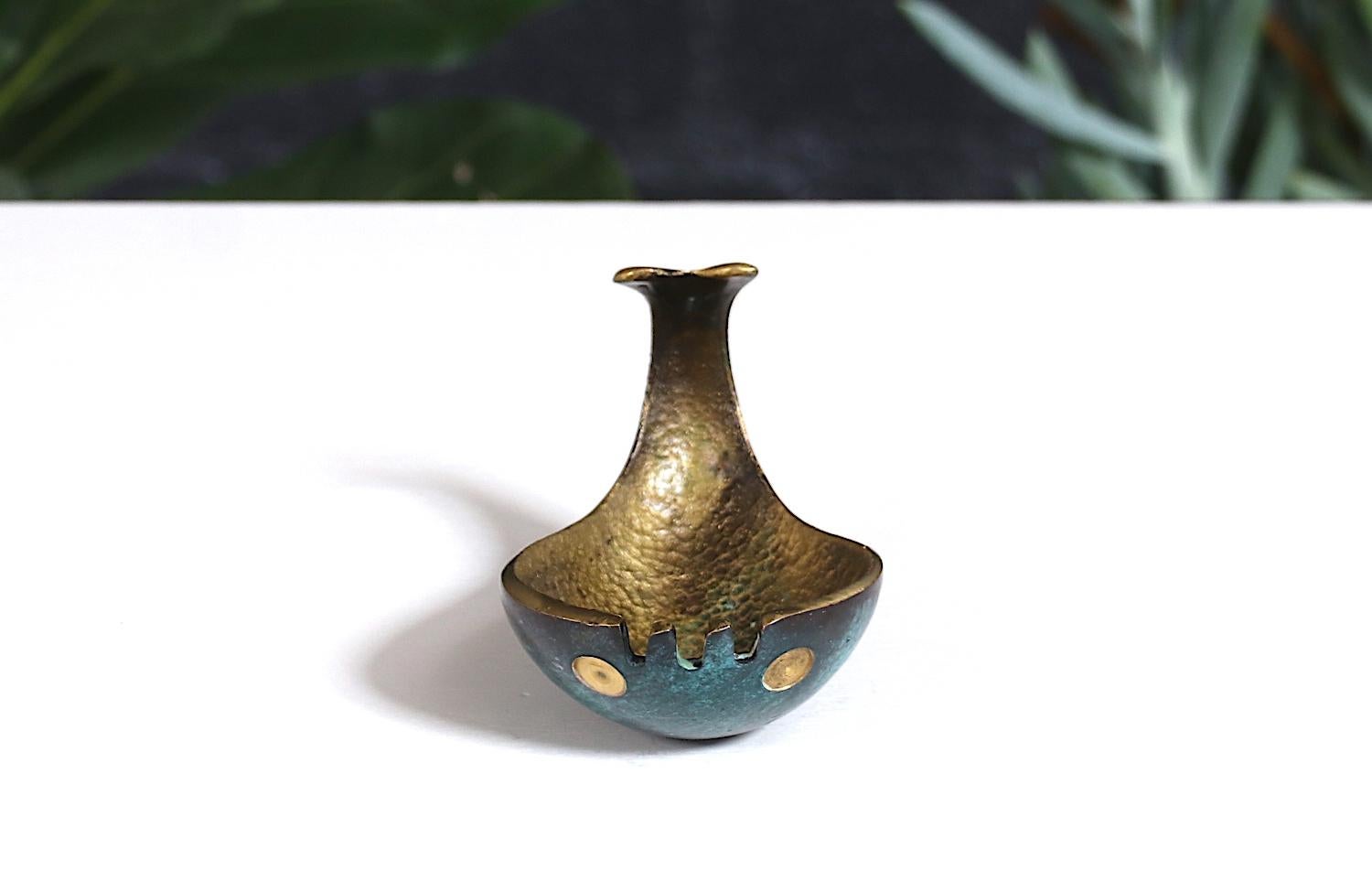 Maurice Ascalon Bronze Wal-Aschenbecher für Pal-Bell 1