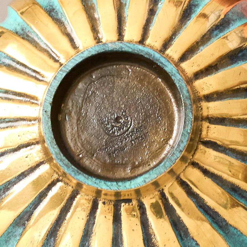 Maurice Ascalon Schale aus massiver Bronze für Pal-Bell, 1950er Jahre im Angebot 4