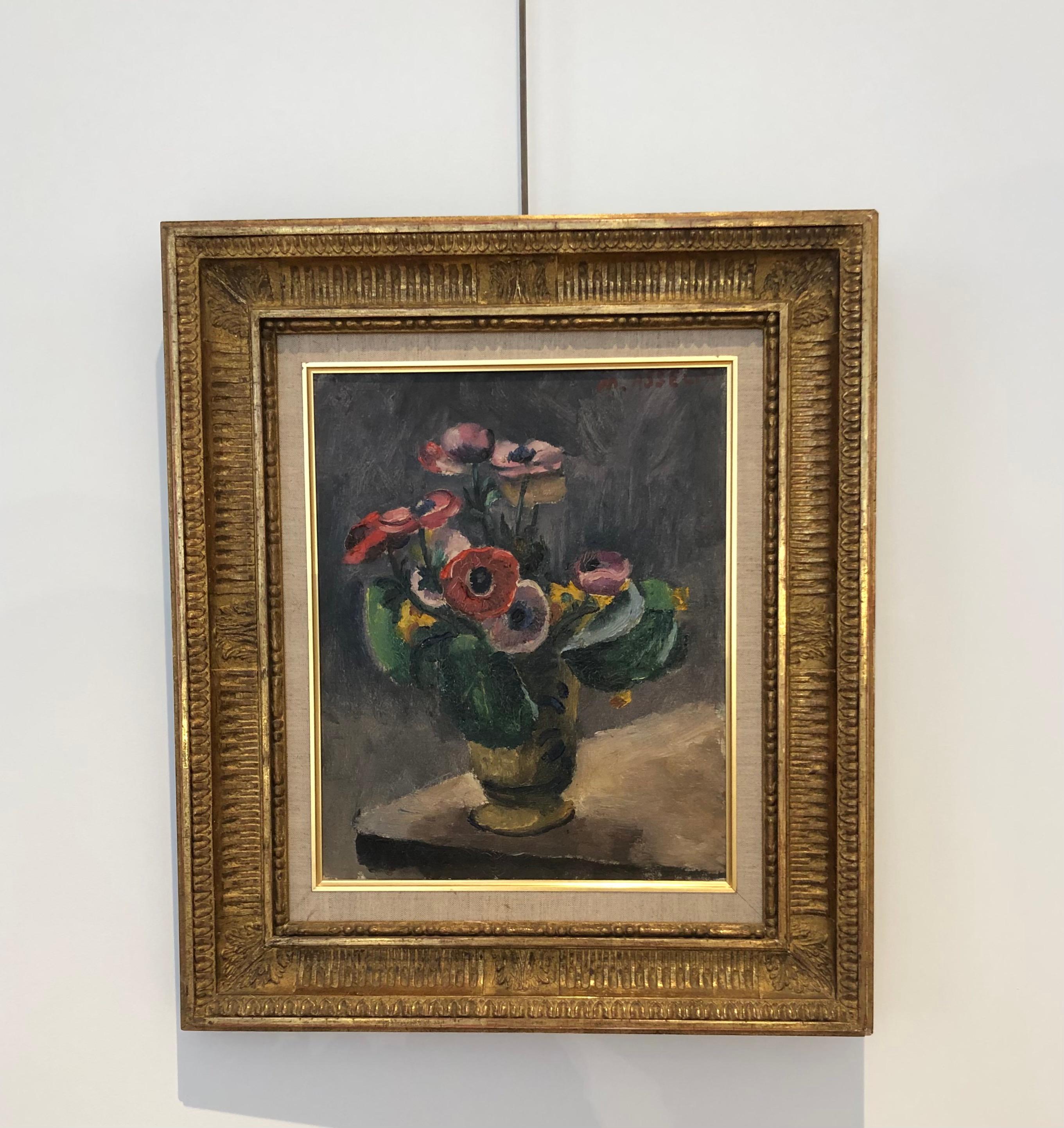 Bouquet of flowers - Painting by Maurice Asselin
