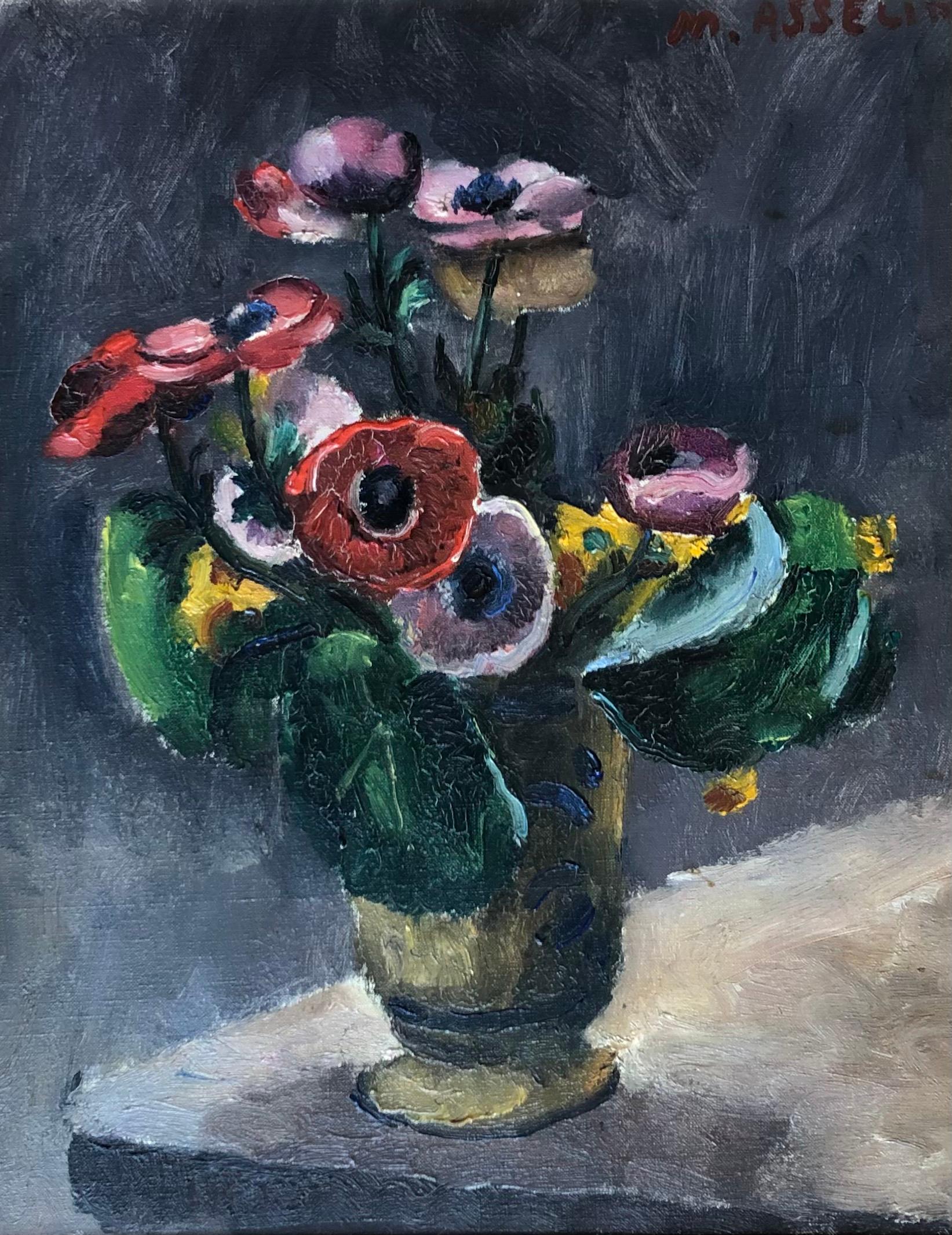 Maurice Asselin Still-Life Painting - Bouquet of flowers