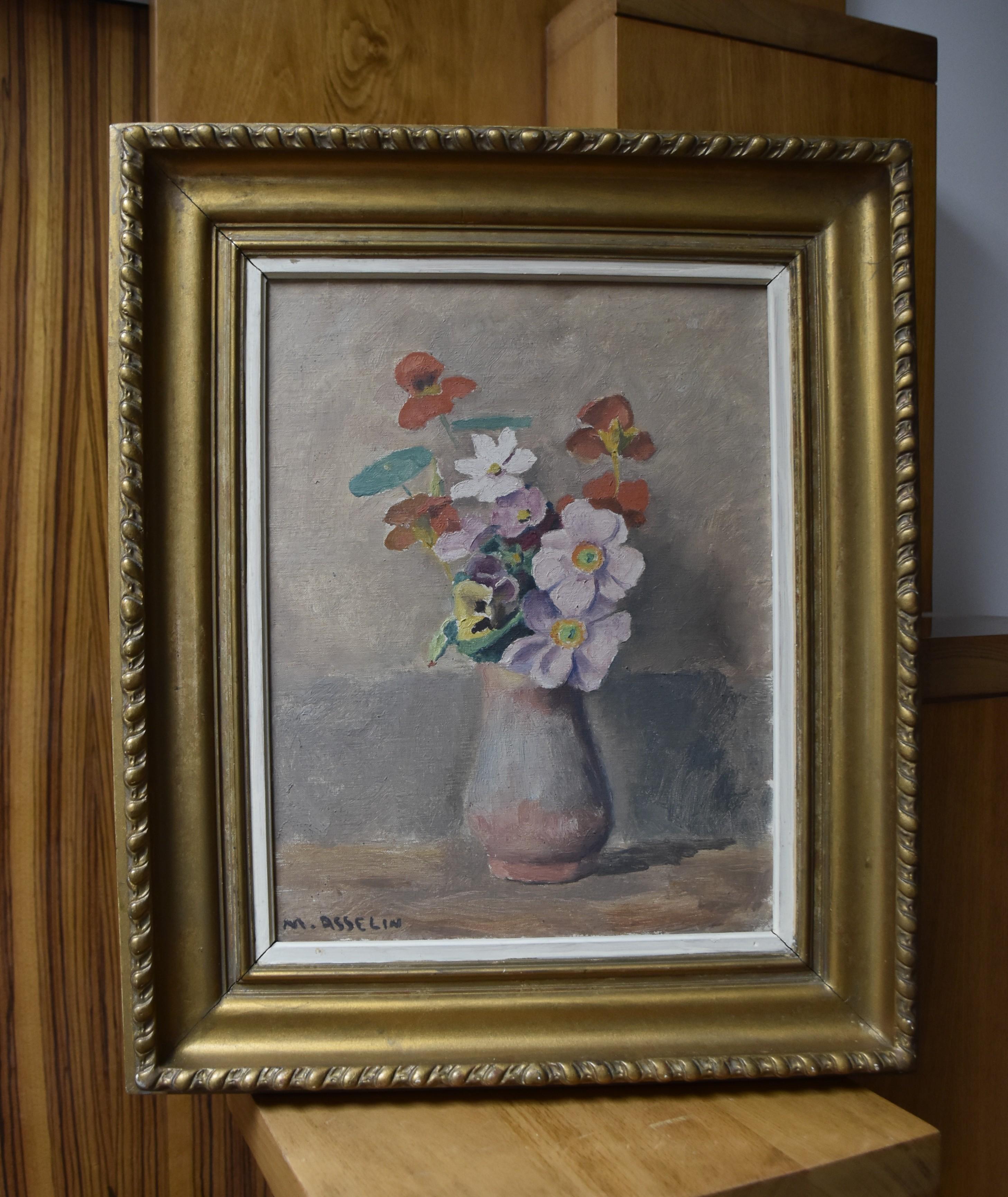Maurice Asselin (1882-1947) A bunch of flowers in a vase, Signed oil on canvas 9