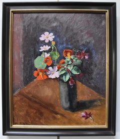 Maurice Asselin (1882-1947) A Bunch of flowers in a vase, Signed oil on canvas