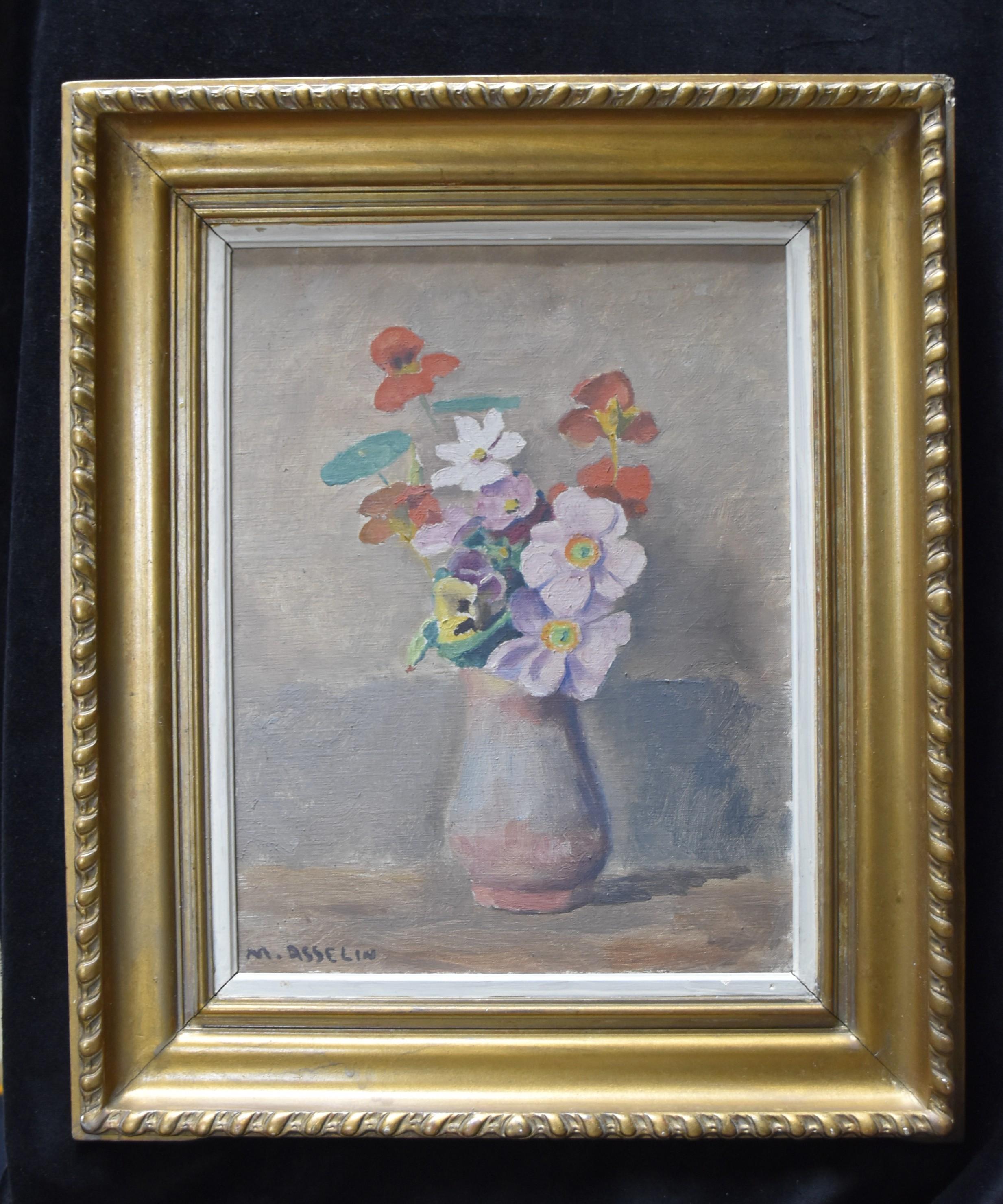Maurice Asselin (1882-1947) A bunch of flowers in a vase, Signed oil on canvas 6