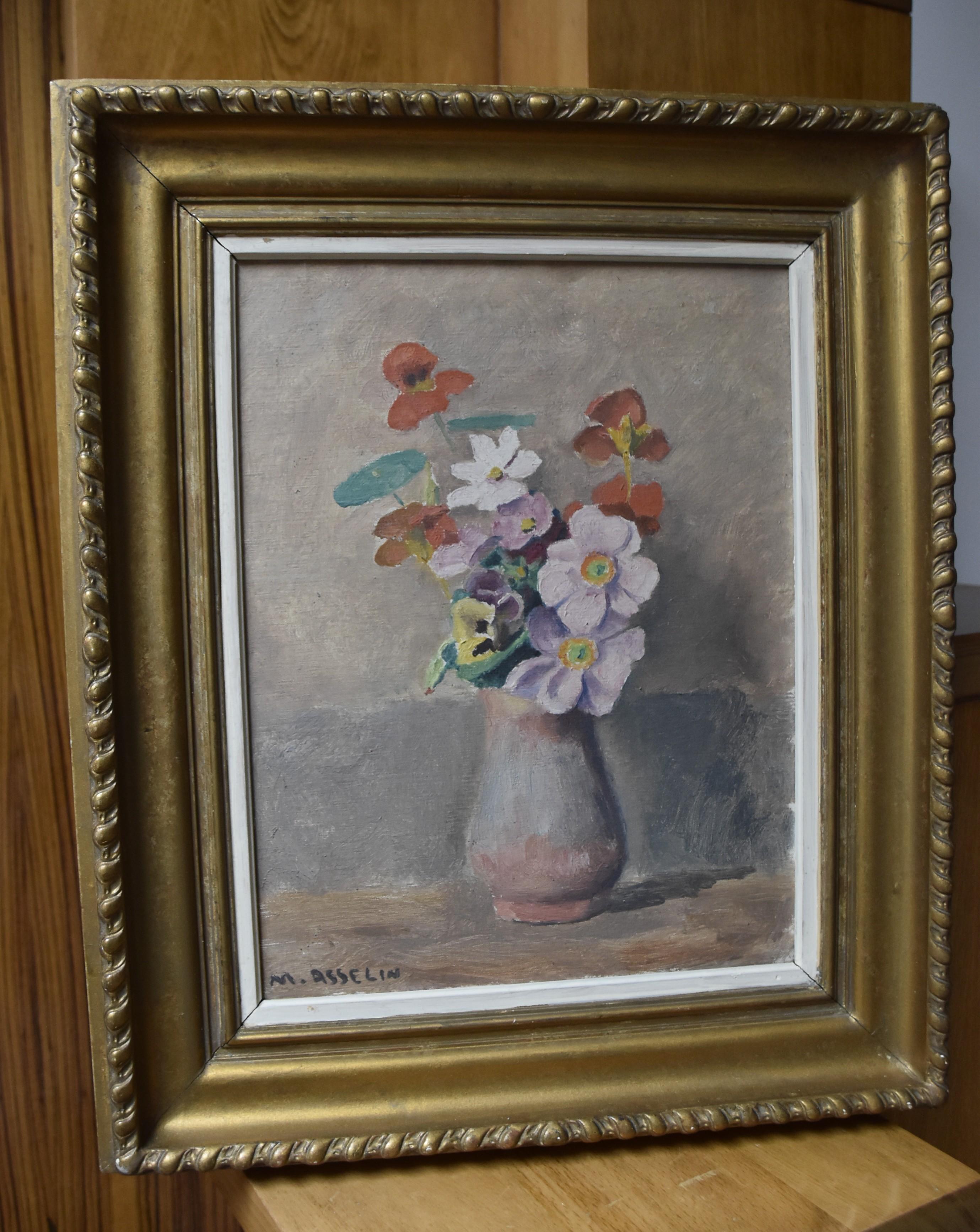 Maurice Asselin (1882-1947) A bunch of flowers in a vase, Signed oil on canvas 7