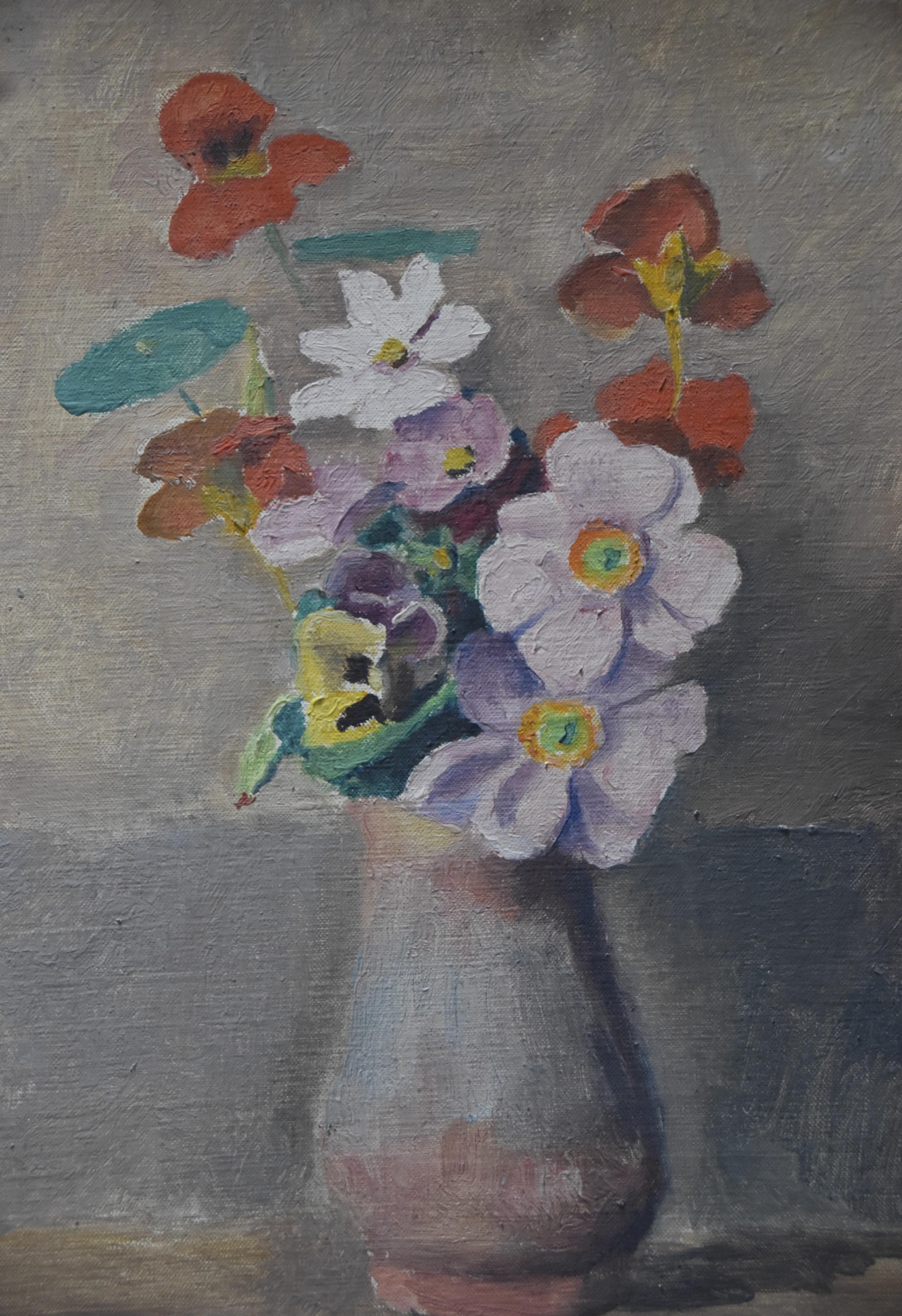 Maurice Asselin (1882-1947) A bunch of flowers in a vase, Signed oil on canvas 8