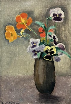 Maurice Asselin (1882-1947) A Bunch of flowers, Signed oil painting