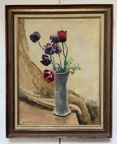 Maurice Asselin (1882-1947) Ein Tulpenstrauß, Signiertes Ölgemälde