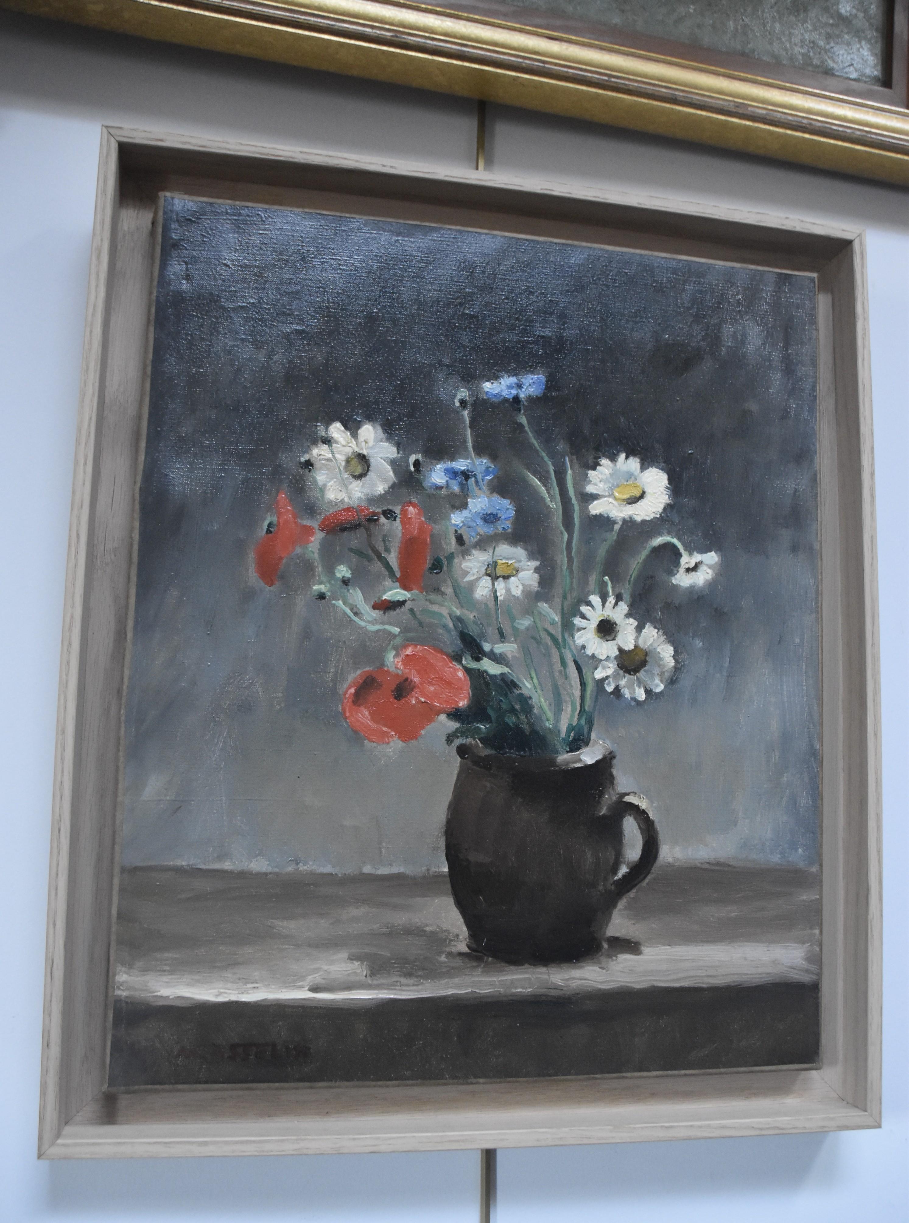 Maurice Asselin (1882-1947) A Field flower bouquet, oil on canvas, signed 8