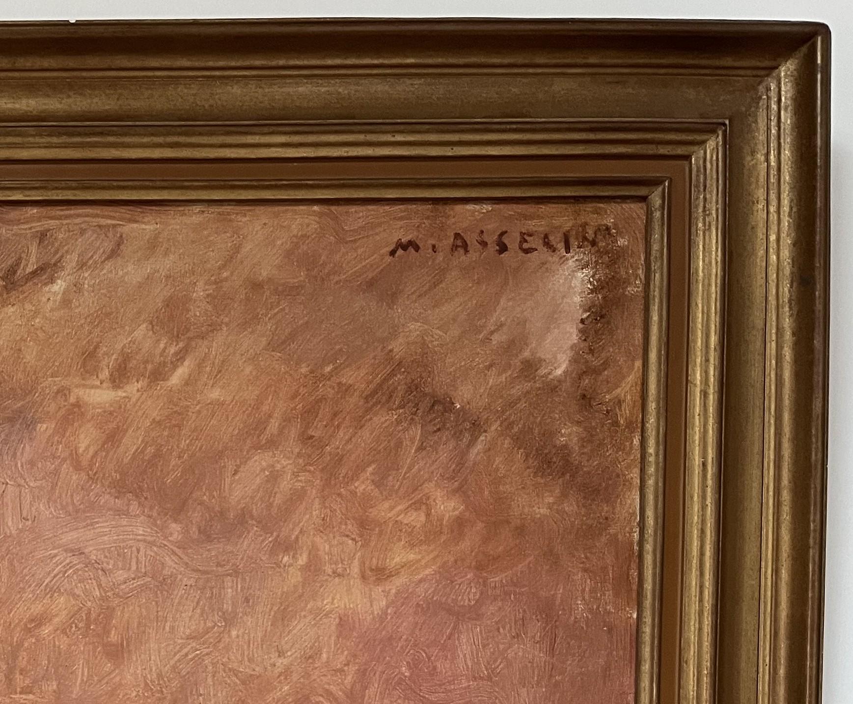 Maurice Asselin (1882-1947) Una joven reclinada, óleo sobre lienzo firmado en venta 5